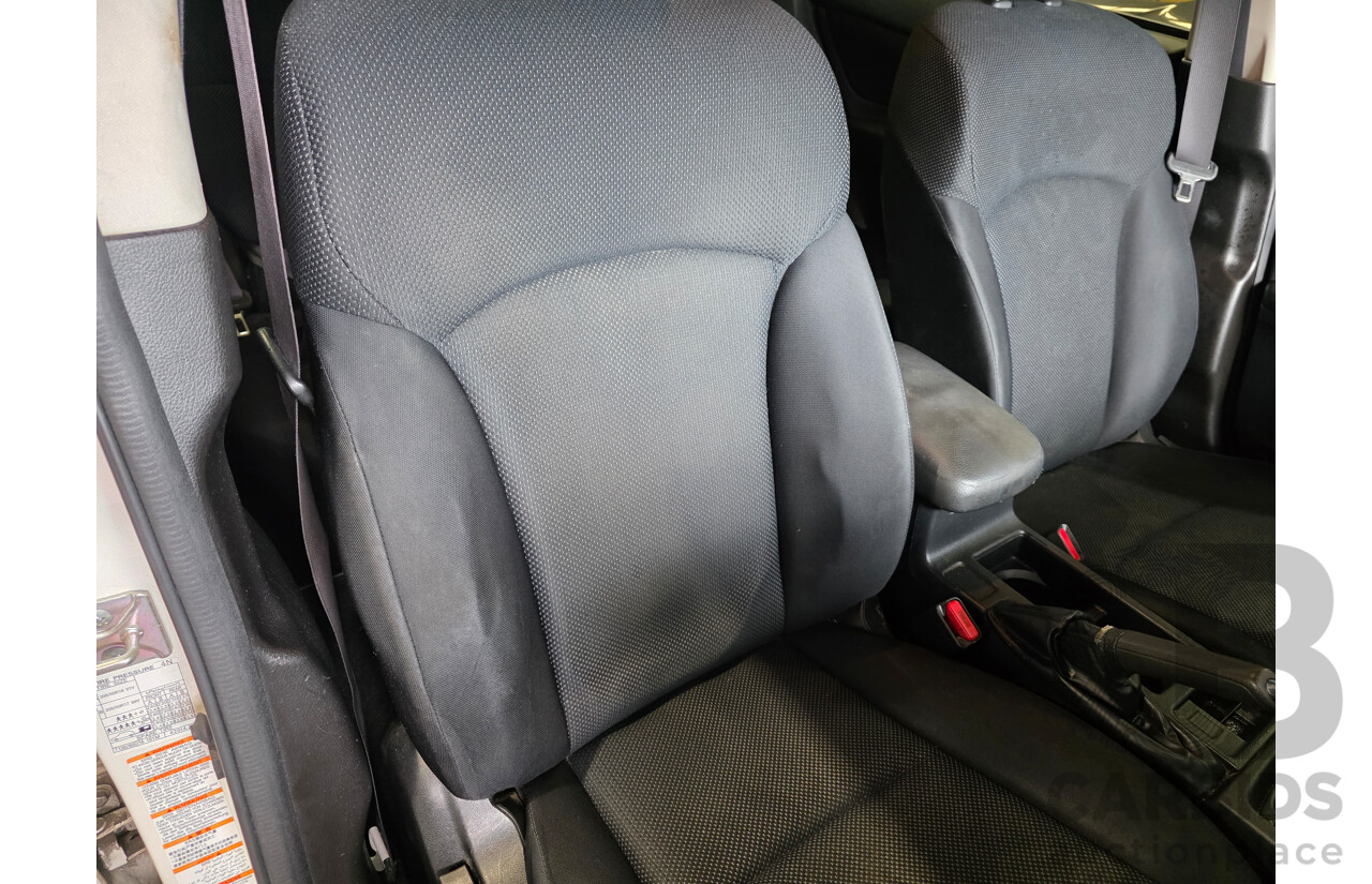 7/2013 Subaru Impreza 2.0i (AWD) MY14 4d Sedan White 2.0L