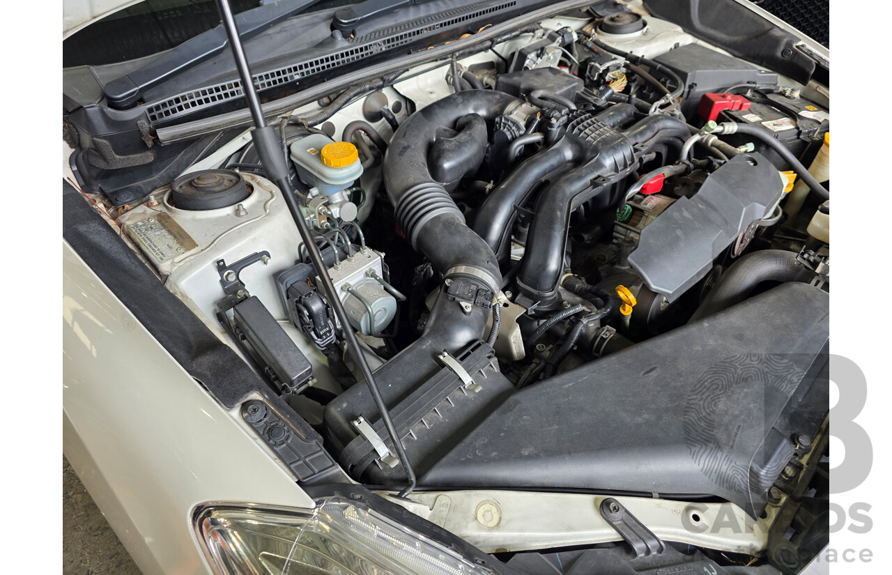 7/2013 Subaru Impreza 2.0i (AWD) MY14 4d Sedan White 2.0L