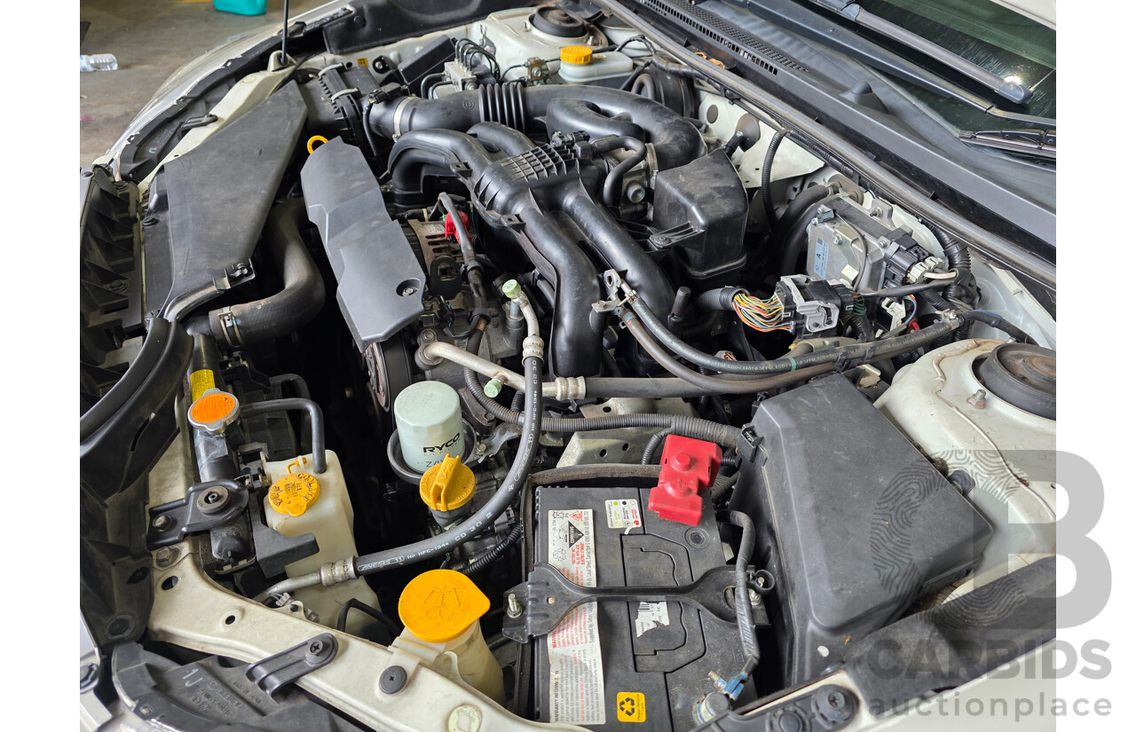 7/2013 Subaru Impreza 2.0i (AWD) MY14 4d Sedan White 2.0L