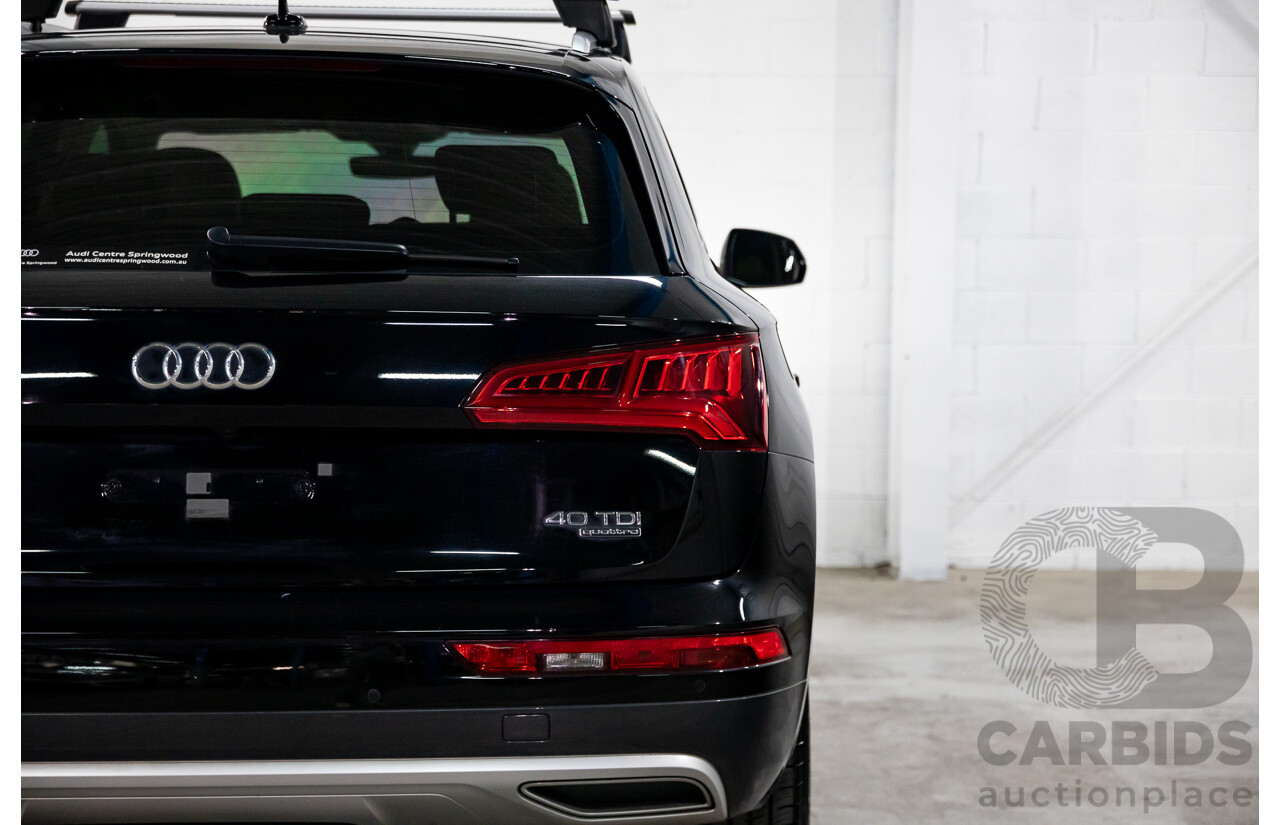 06/2019 Audi Q5 40 TDI Quattro Design (AWD) FY MY19 4d Wagon Brilliant Black Turbo Diesel 2.0L