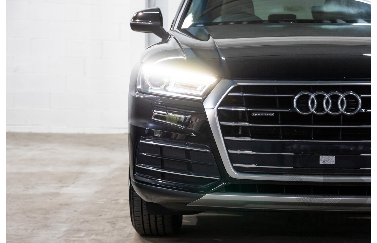 06/2019 Audi Q5 40 TDI Quattro Design (AWD) FY MY19 4d Wagon Brilliant Black Turbo Diesel 2.0L