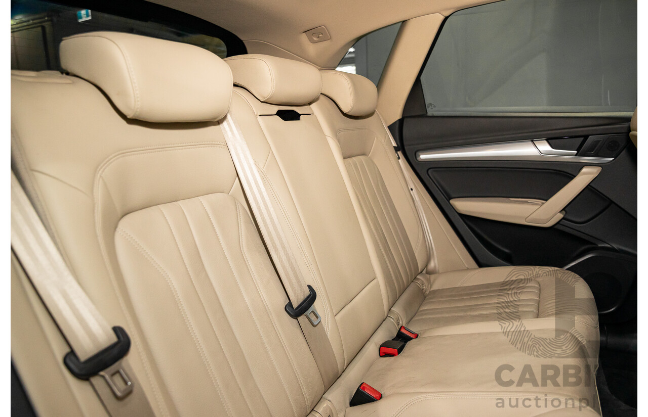 06/2019 Audi Q5 40 TDI Quattro Design (AWD) FY MY19 4d Wagon Brilliant Black Turbo Diesel 2.0L