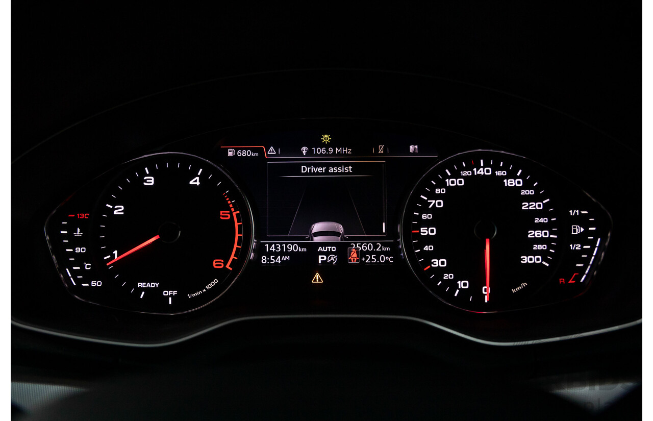 06/2019 Audi Q5 40 TDI Quattro Design (AWD) FY MY19 4d Wagon Brilliant Black Turbo Diesel 2.0L