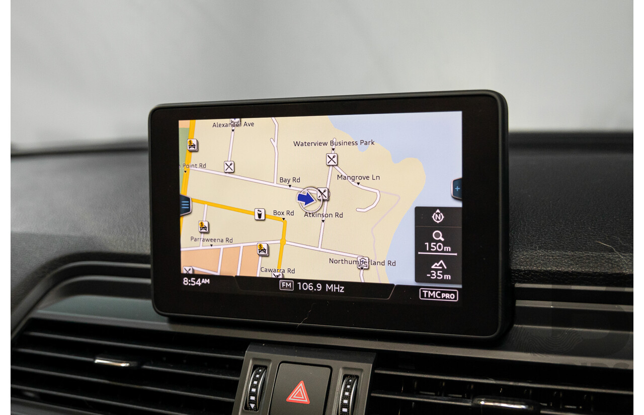 06/2019 Audi Q5 40 TDI Quattro Design (AWD) FY MY19 4d Wagon Brilliant Black Turbo Diesel 2.0L