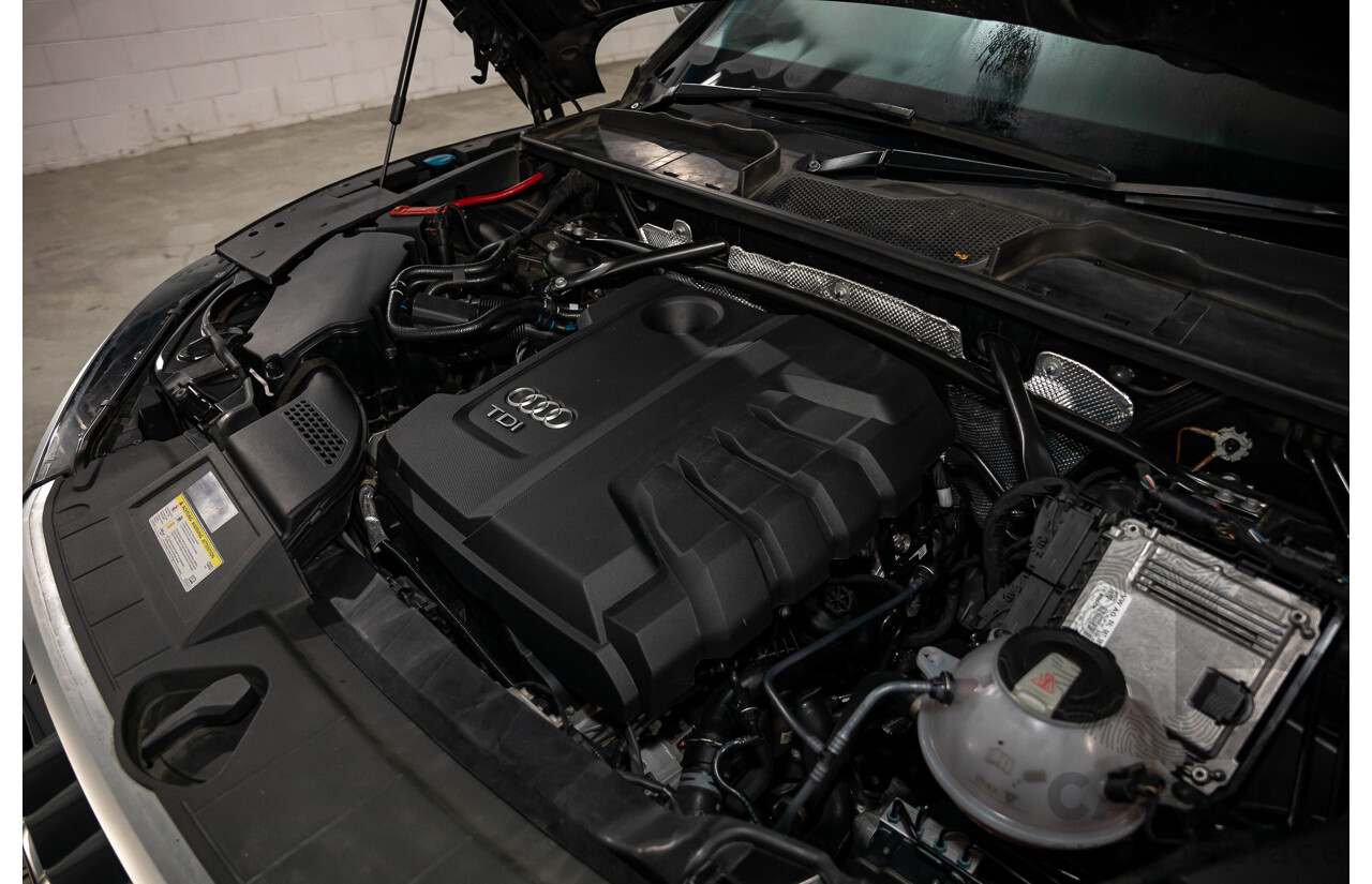 06/2019 Audi Q5 40 TDI Quattro Design (AWD) FY MY19 4d Wagon Brilliant Black Turbo Diesel 2.0L