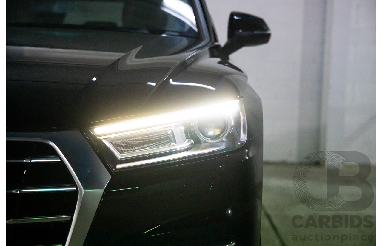 06/2019 Audi Q5 40 TDI Quattro Design (AWD) FY MY19 4d Wagon Brilliant Black Turbo Diesel 2.0L