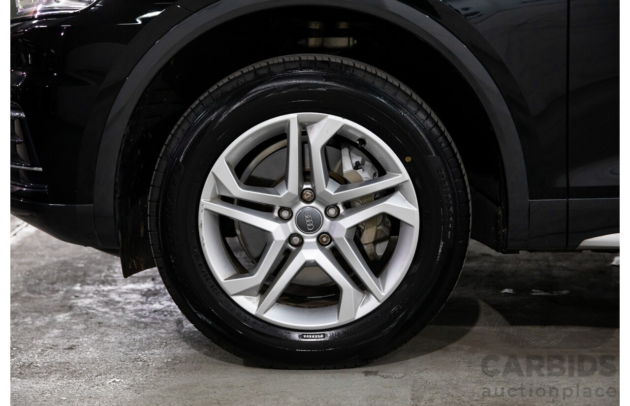 06/2019 Audi Q5 40 TDI Quattro Design (AWD) FY MY19 4d Wagon Brilliant Black Turbo Diesel 2.0L