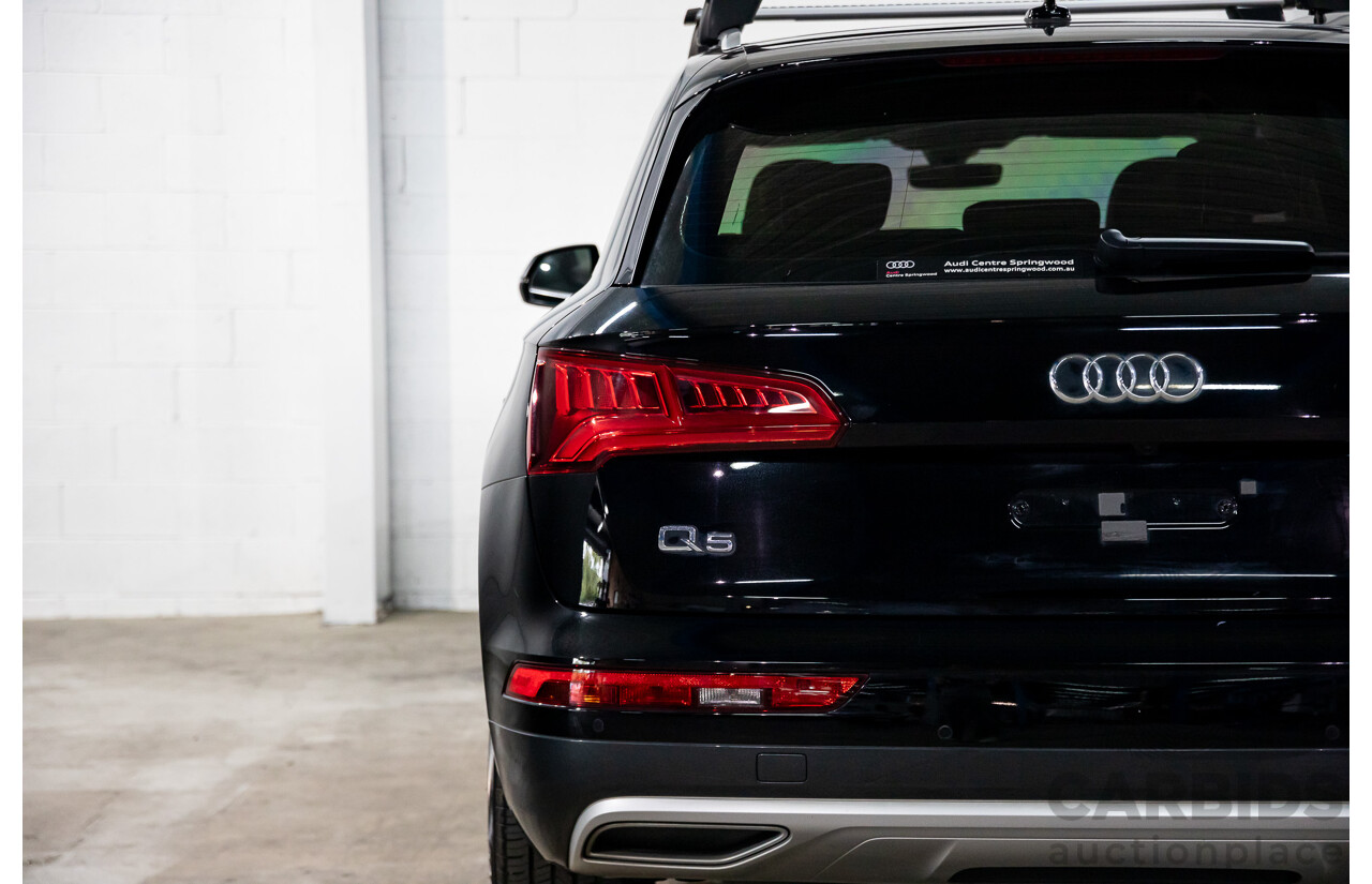 06/2019 Audi Q5 40 TDI Quattro Design (AWD) FY MY19 4d Wagon Brilliant Black Turbo Diesel 2.0L