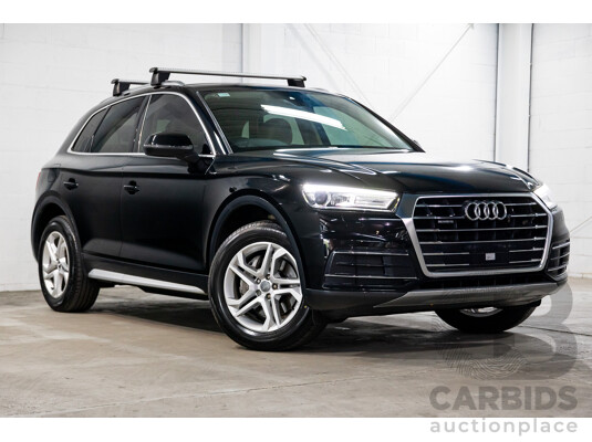 06/2019 Audi Q5 40 TDI Quattro Design (AWD) FY MY19 4d Wagon Brilliant Black Turbo Diesel 2.0L