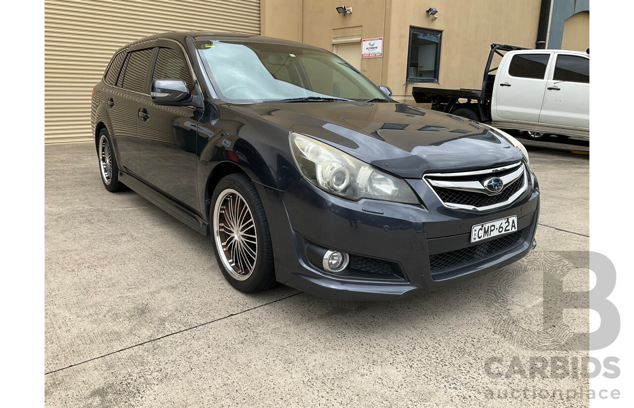 2/2010 Subaru Liberty 2.5i Sports MY10 4d Wagon Grey 2.5L