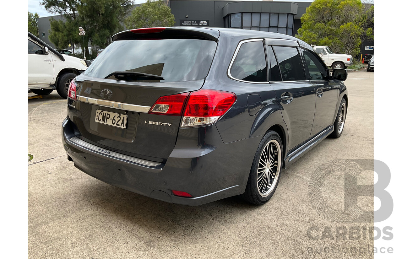 2/2010 Subaru Liberty 2.5i Sports MY10 4d Wagon Grey 2.5L