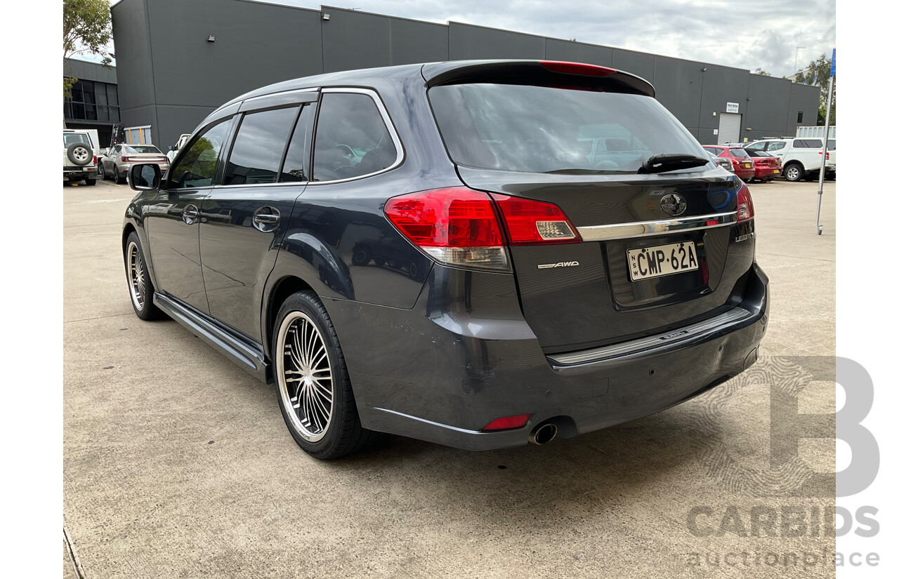 2/2010 Subaru Liberty 2.5i Sports MY10 4d Wagon Grey 2.5L