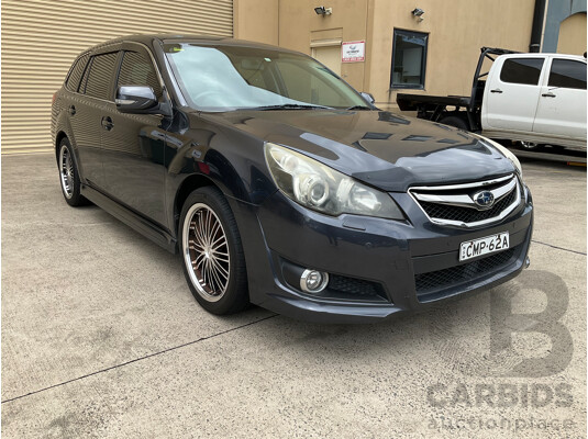 2/2010 Subaru Liberty 2.5i Sports MY10 4d Wagon Grey 2.5L