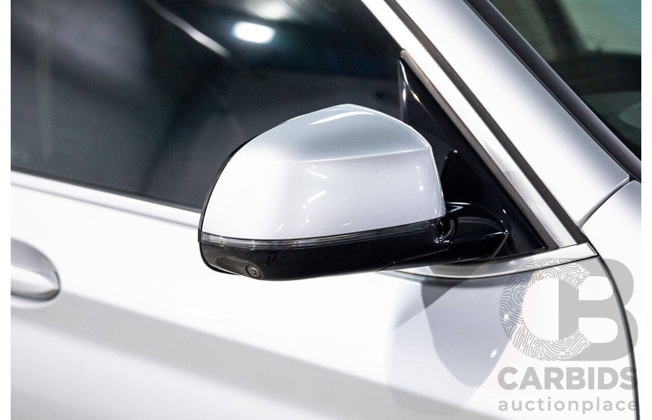 05/2018 BMW X3 xDrive30i xLine (AWD) G01 4d Wagon Glacier Silver Metallic Turbo 2.0L