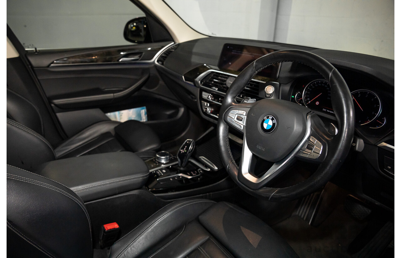 05/2018 BMW X3 xDrive30i xLine (AWD) G01 4d Wagon Glacier Silver Metallic Turbo 2.0L