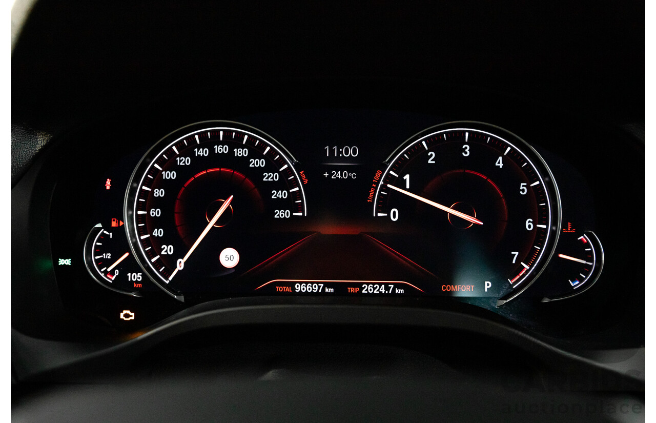 05/2018 BMW X3 xDrive30i xLine (AWD) G01 4d Wagon Glacier Silver Metallic Turbo 2.0L