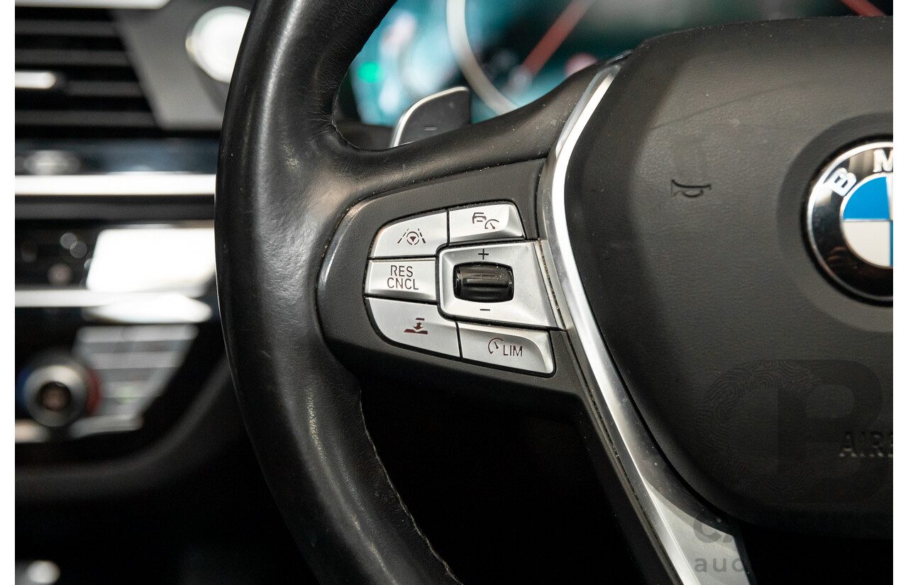 05/2018 BMW X3 xDrive30i xLine (AWD) G01 4d Wagon Glacier Silver Metallic Turbo 2.0L