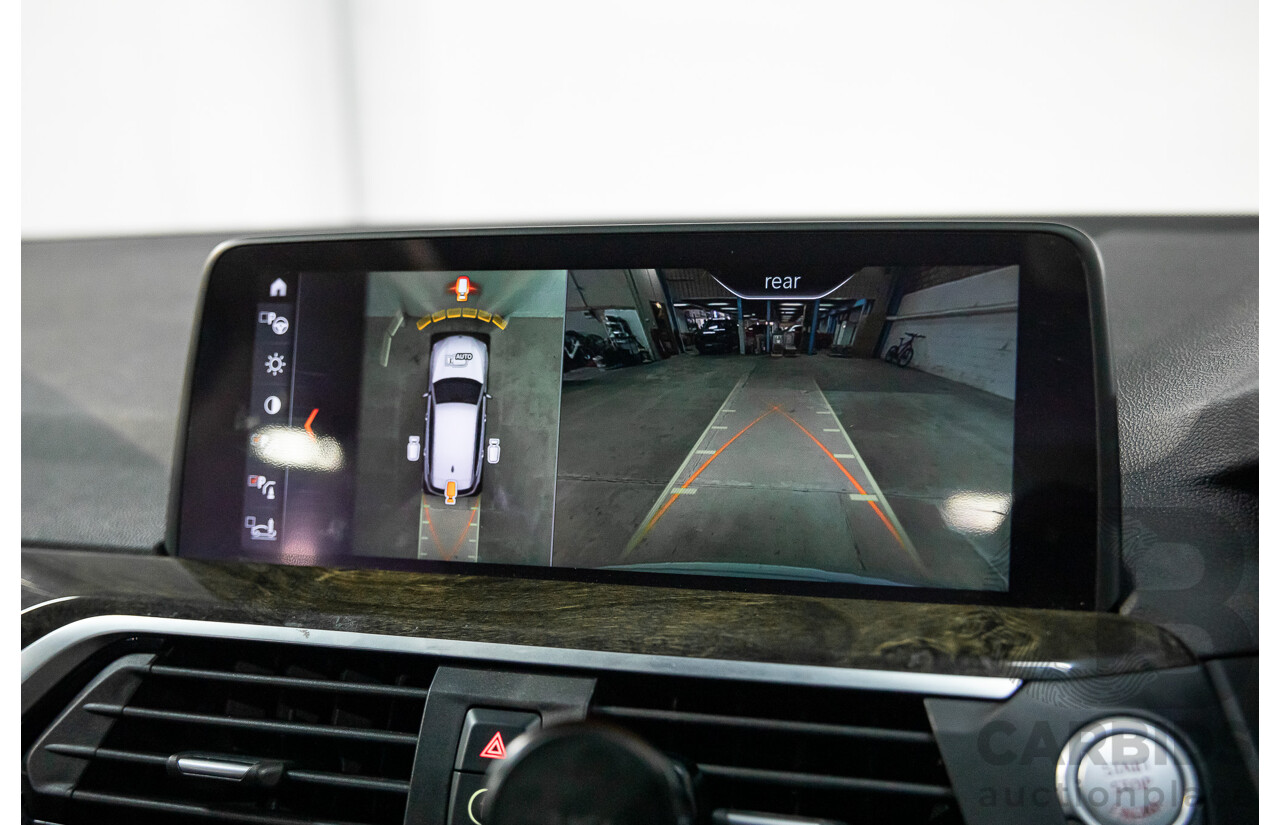 05/2018 BMW X3 xDrive30i xLine (AWD) G01 4d Wagon Glacier Silver Metallic Turbo 2.0L