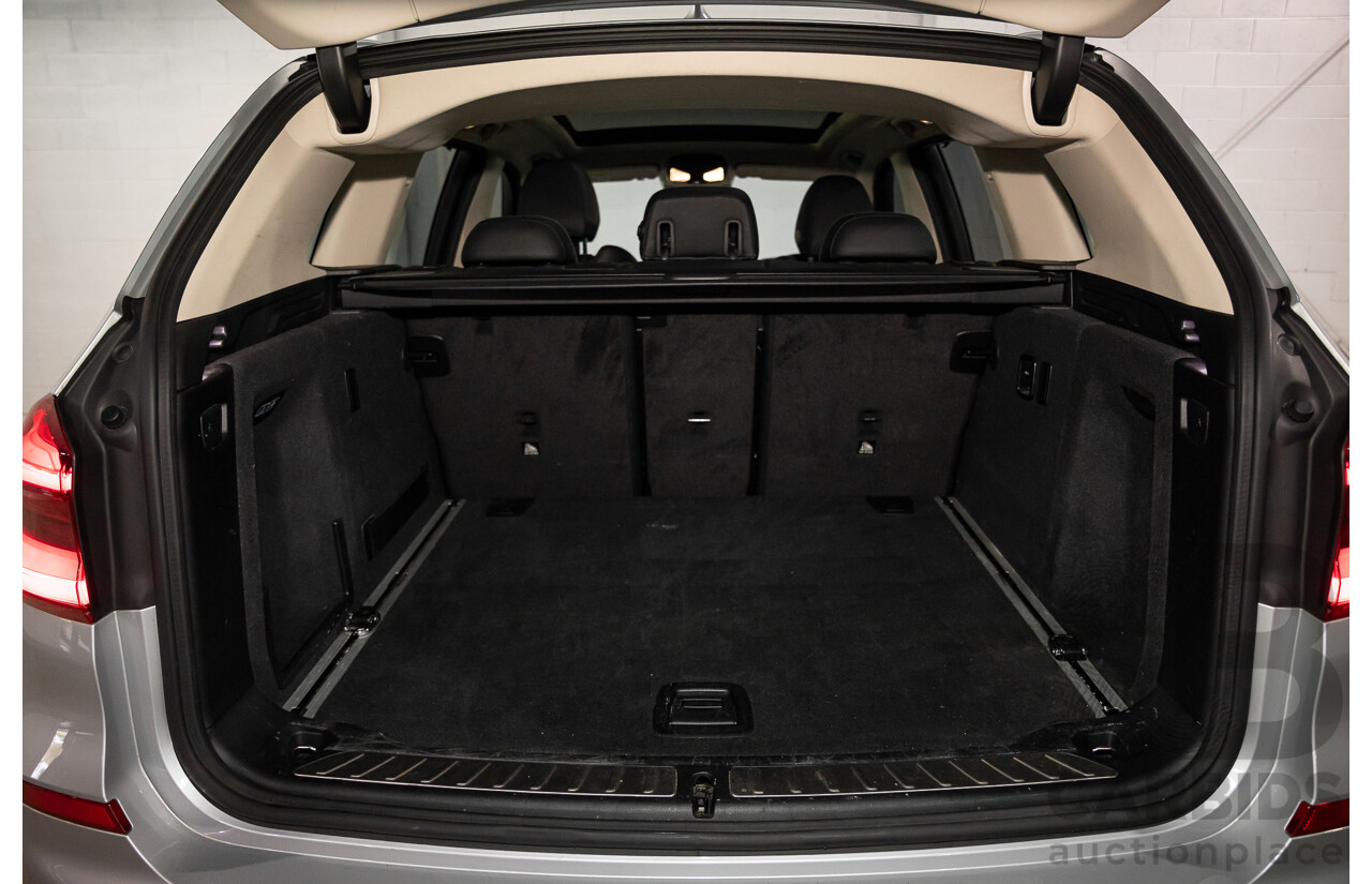 05/2018 BMW X3 xDrive30i xLine (AWD) G01 4d Wagon Glacier Silver Metallic Turbo 2.0L