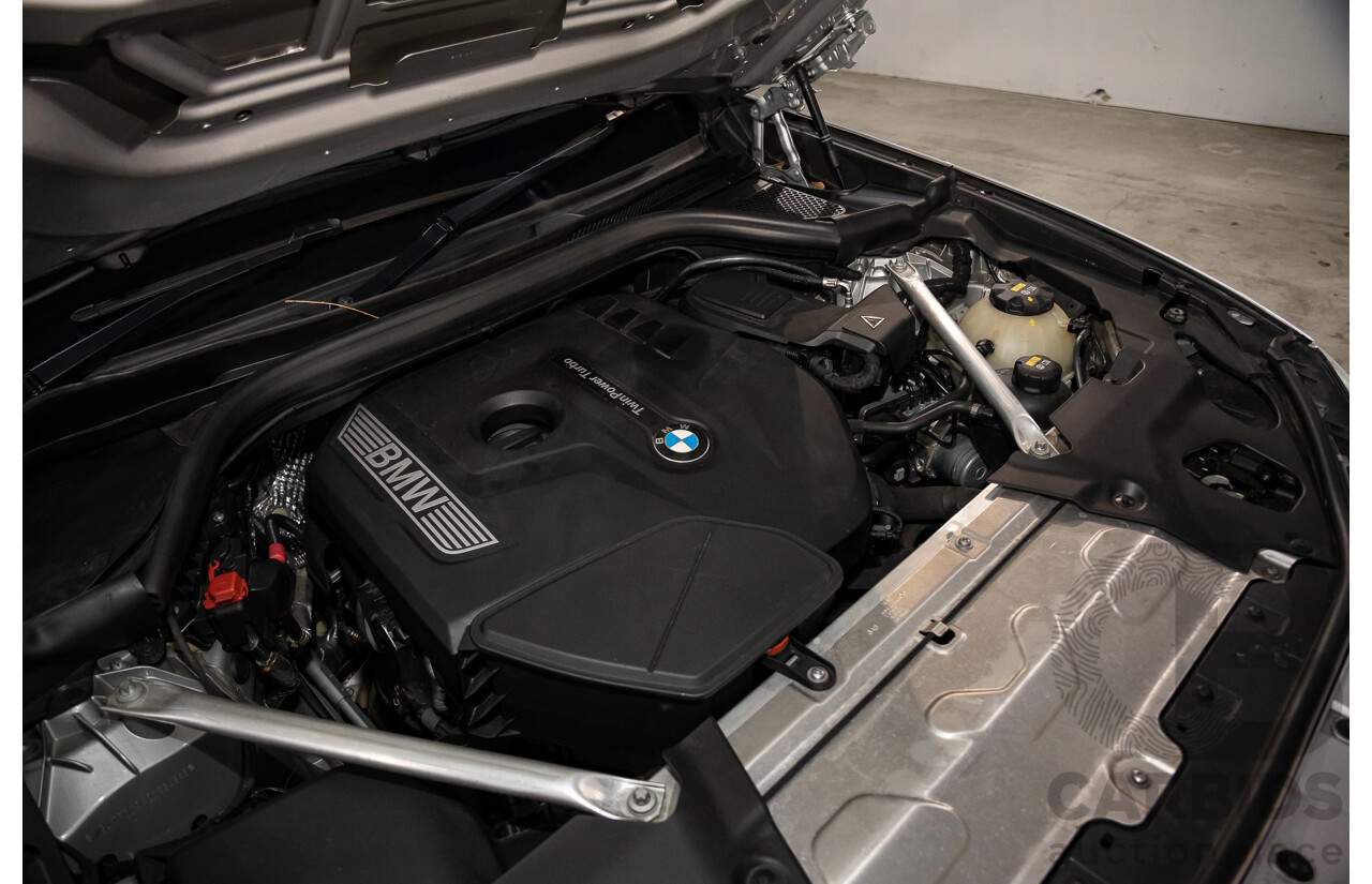 05/2018 BMW X3 xDrive30i xLine (AWD) G01 4d Wagon Glacier Silver Metallic Turbo 2.0L