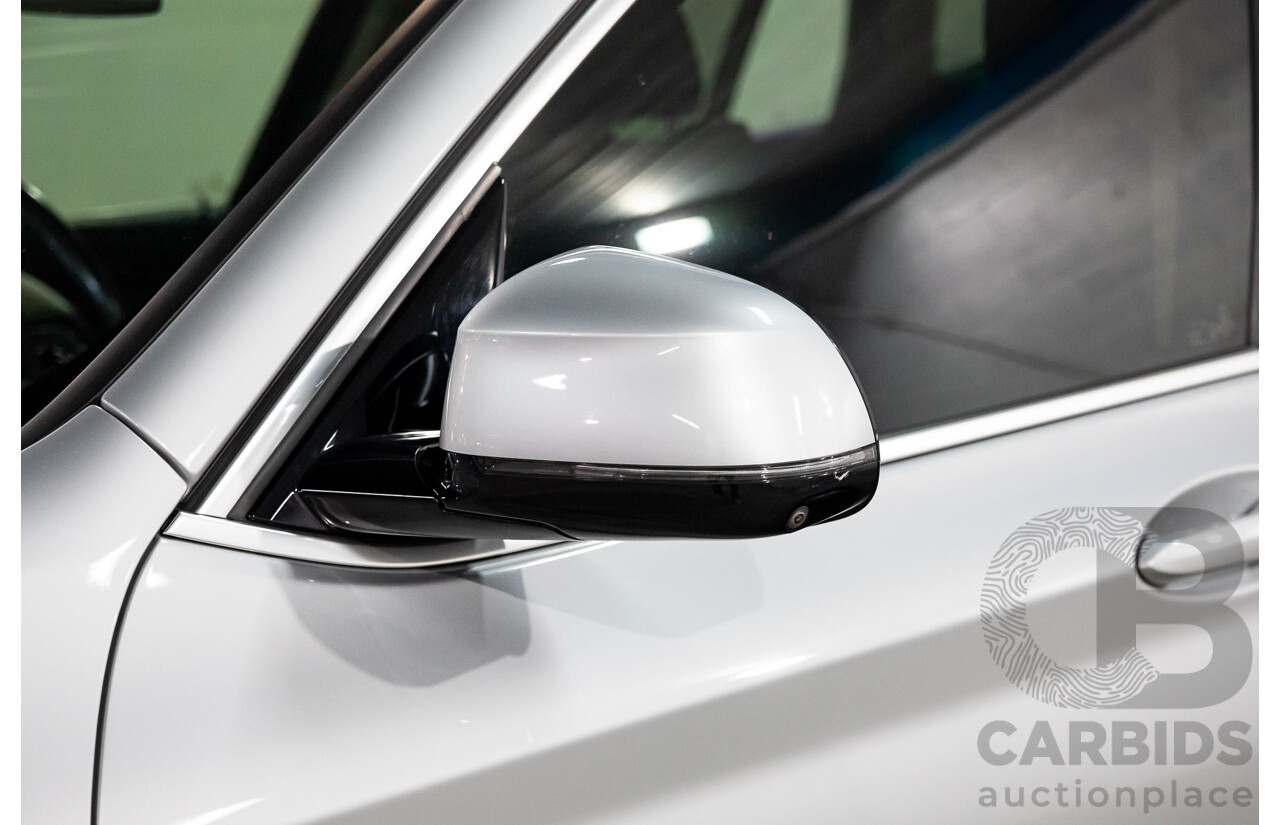 05/2018 BMW X3 xDrive30i xLine (AWD) G01 4d Wagon Glacier Silver Metallic Turbo 2.0L