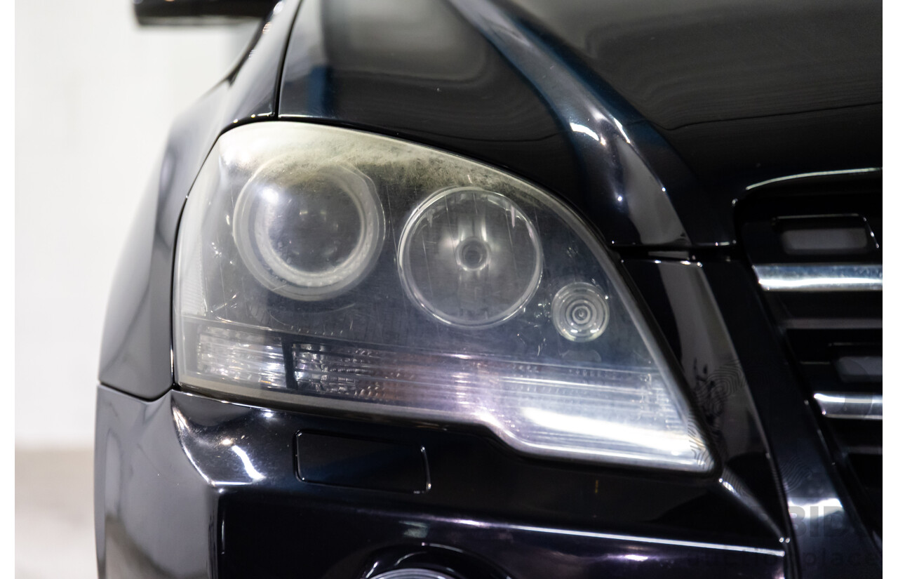 4/2011 Mercedes-Benz ML 350 CDI (4x4) 164 MY11 4d Wagon Black Obsidian Metallic Turbo Diesel V6 3.0L