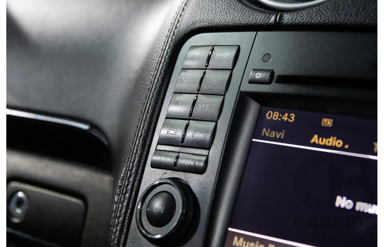 4/2011 Mercedes-Benz ML 350 CDI (4x4) 164 MY11 4d Wagon Black Obsidian Metallic Turbo Diesel V6 3.0L