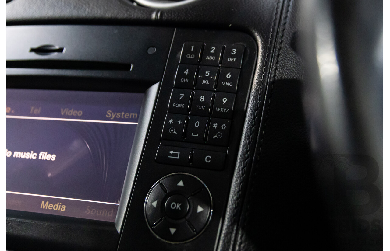 4/2011 Mercedes-Benz ML 350 CDI (4x4) 164 MY11 4d Wagon Black Obsidian Metallic Turbo Diesel V6 3.0L