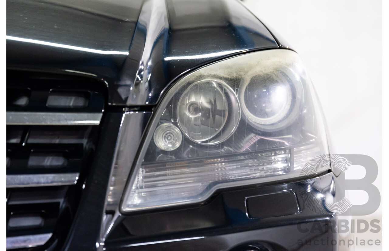 4/2011 Mercedes-Benz ML 350 CDI (4x4) 164 MY11 4d Wagon Black Obsidian Metallic Turbo Diesel V6 3.0L