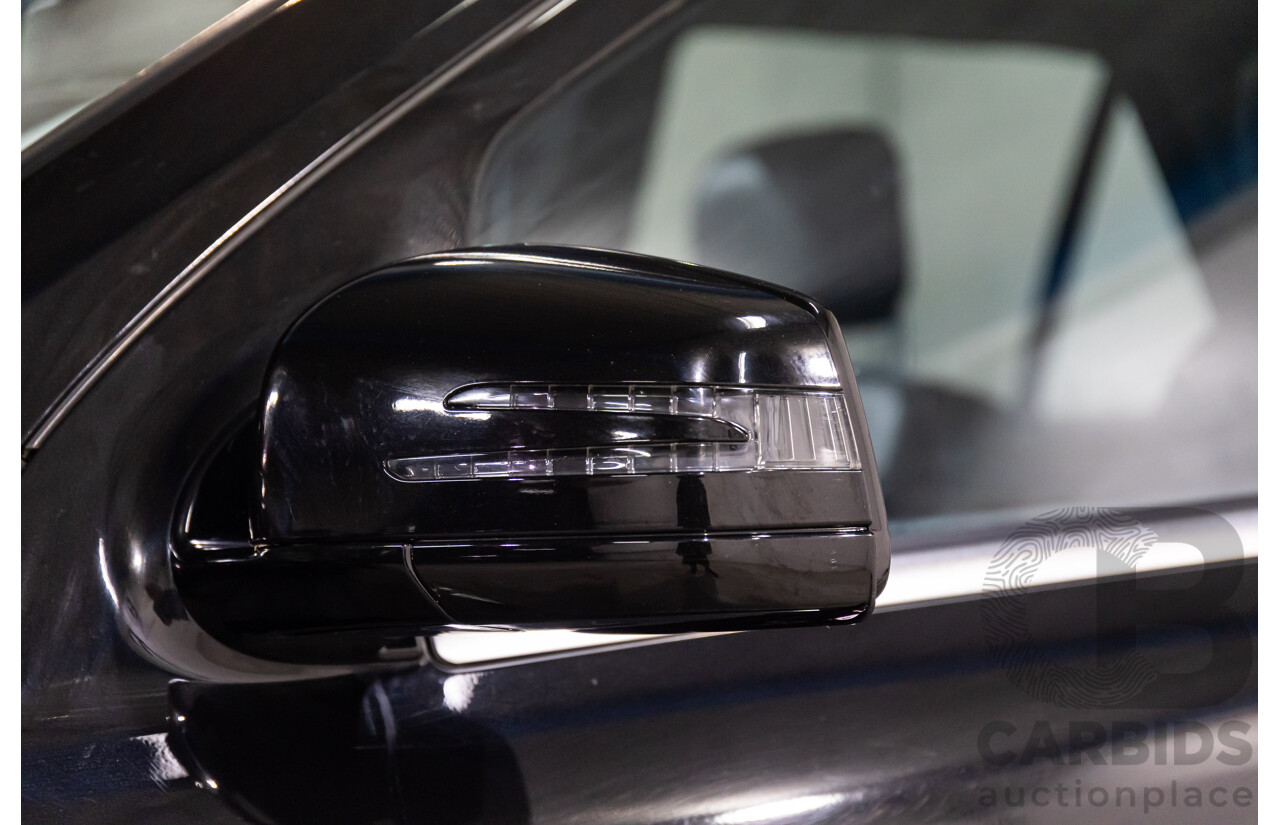 4/2011 Mercedes-Benz ML 350 CDI (4x4) 164 MY11 4d Wagon Black Obsidian Metallic Turbo Diesel V6 3.0L