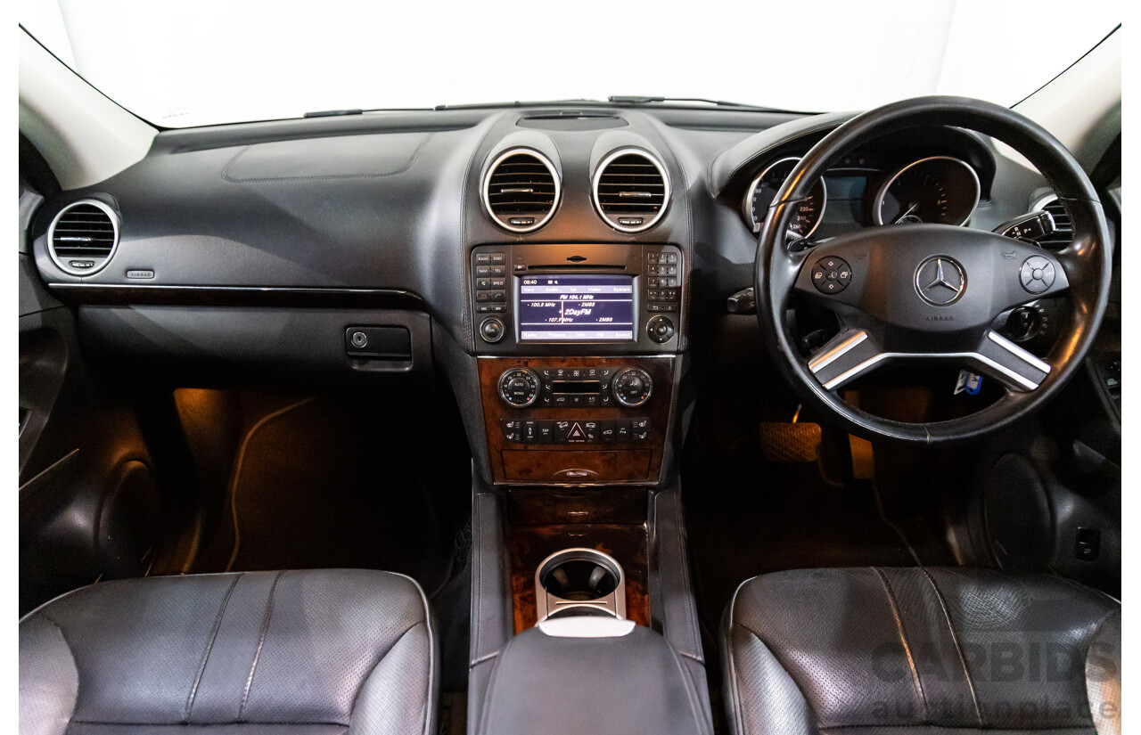 4/2011 Mercedes-Benz ML 350 CDI (4x4) 164 MY11 4d Wagon Black Obsidian Metallic Turbo Diesel V6 3.0L