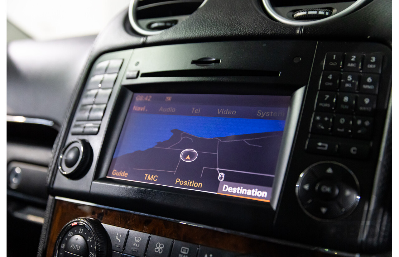 4/2011 Mercedes-Benz ML 350 CDI (4x4) 164 MY11 4d Wagon Black Obsidian Metallic Turbo Diesel V6 3.0L