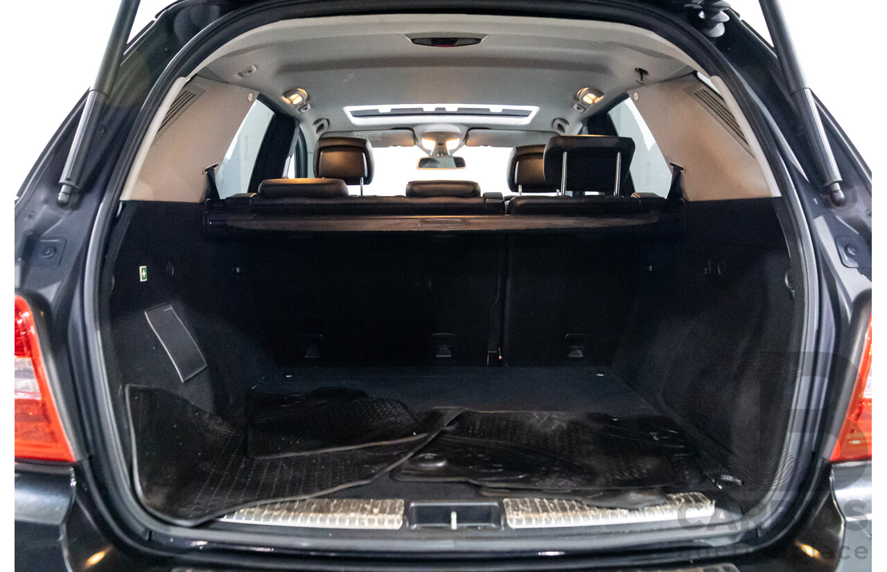 4/2011 Mercedes-Benz ML 350 CDI (4x4) 164 MY11 4d Wagon Black Obsidian Metallic Turbo Diesel V6 3.0L