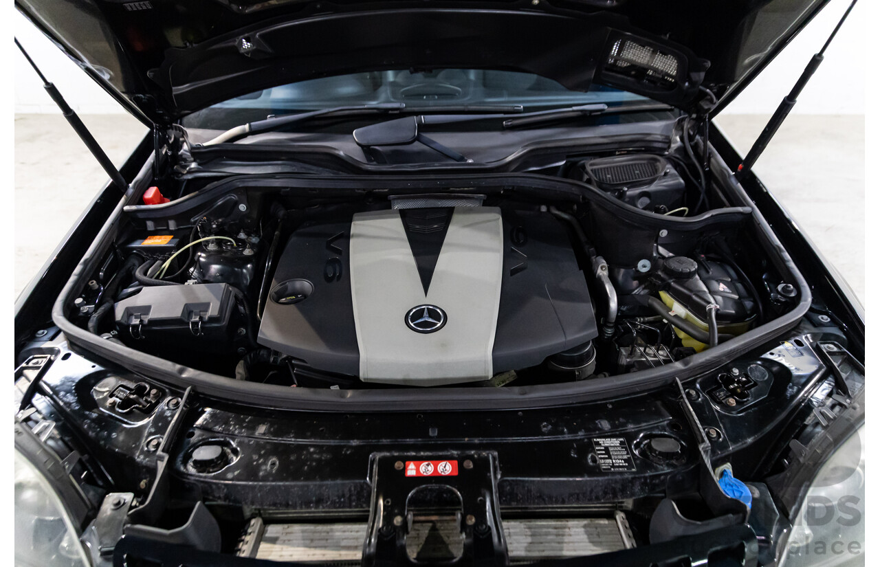 4/2011 Mercedes-Benz ML 350 CDI (4x4) 164 MY11 4d Wagon Black Obsidian Metallic Turbo Diesel V6 3.0L