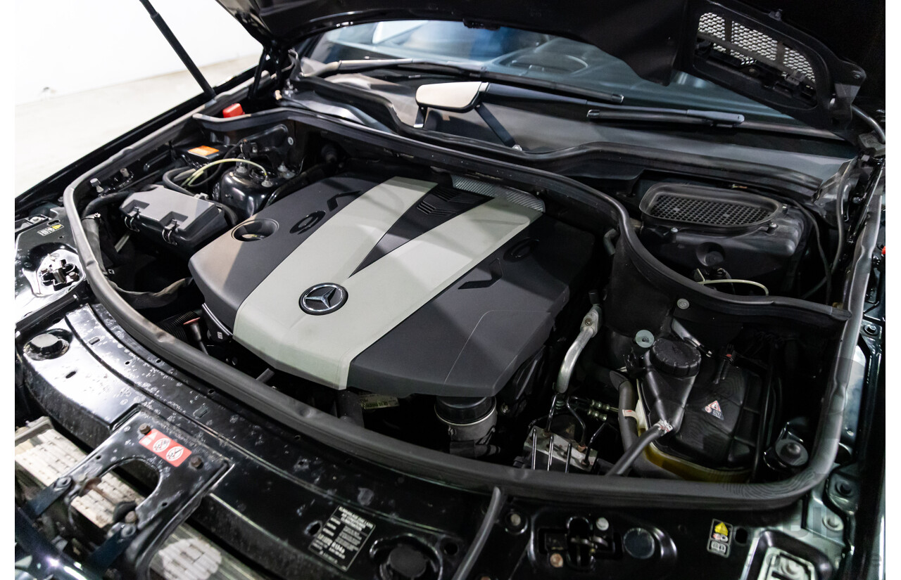 4/2011 Mercedes-Benz ML 350 CDI (4x4) 164 MY11 4d Wagon Black Obsidian Metallic Turbo Diesel V6 3.0L