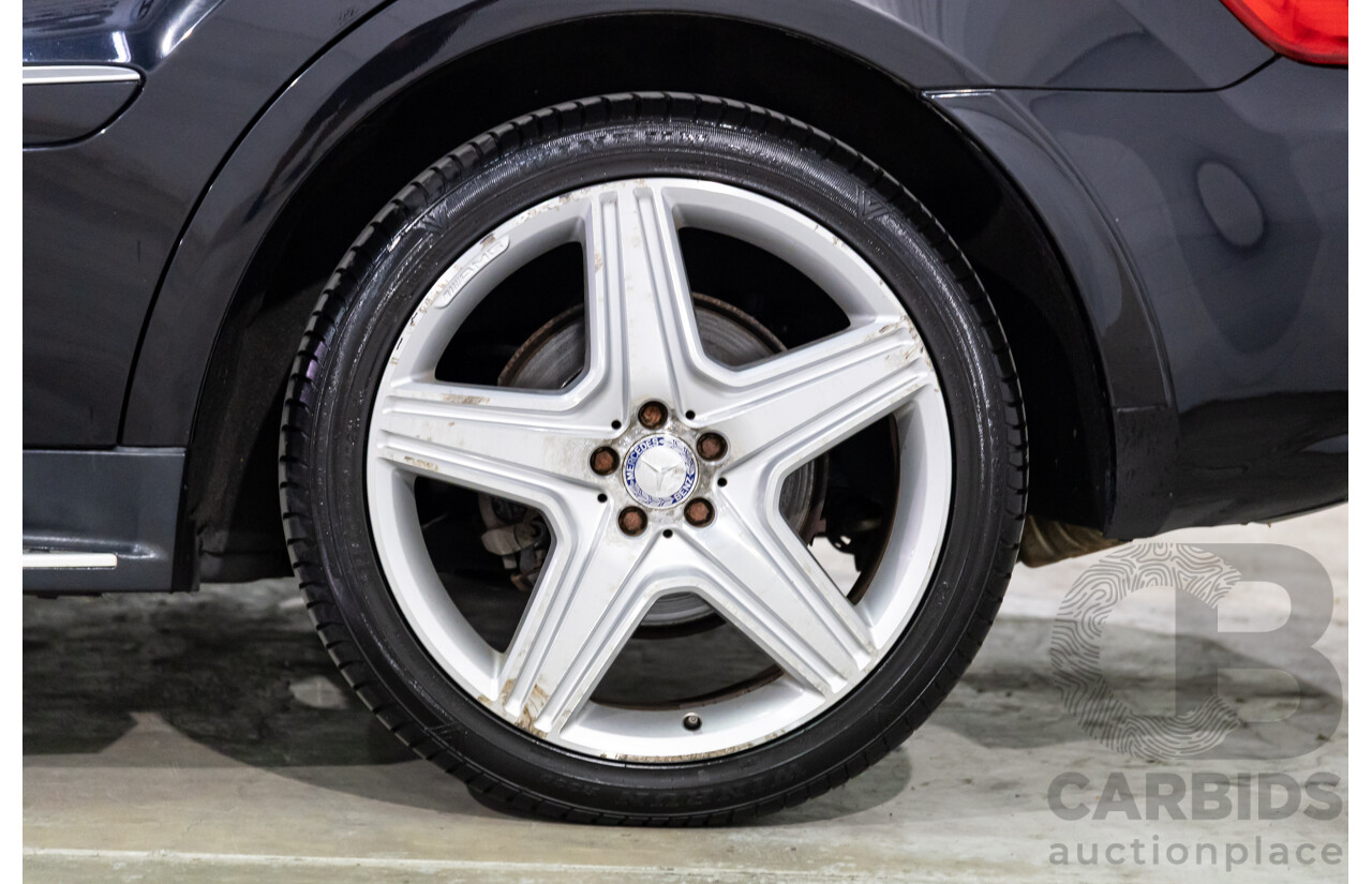 4/2011 Mercedes-Benz ML 350 CDI (4x4) 164 MY11 4d Wagon Black Obsidian Metallic Turbo Diesel V6 3.0L