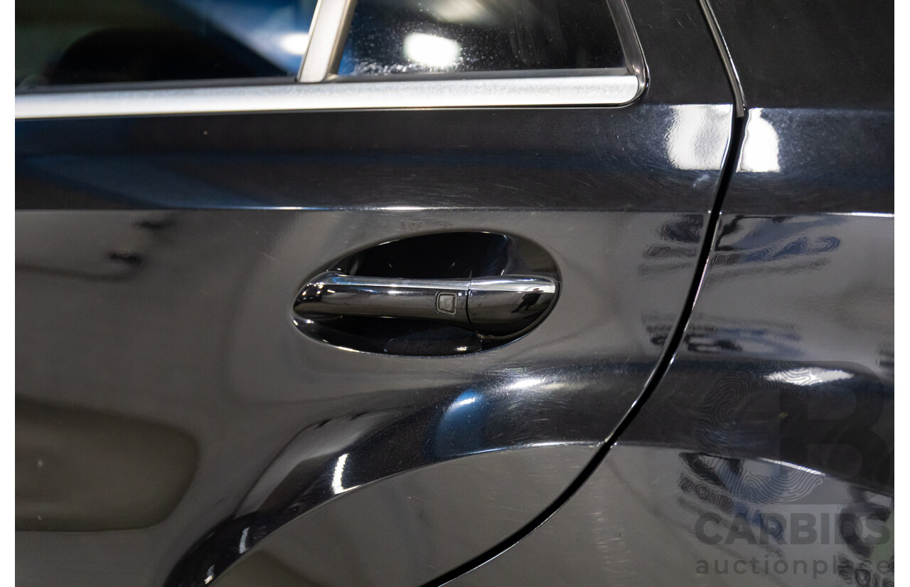 4/2011 Mercedes-Benz ML 350 CDI (4x4) 164 MY11 4d Wagon Black Obsidian Metallic Turbo Diesel V6 3.0L