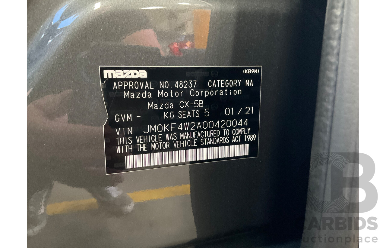 12/2020 Mazda CX-5 Touring (AWD) CX-5 4d Wagon Machine Grey Metallic Turbo Diesel 2.2L