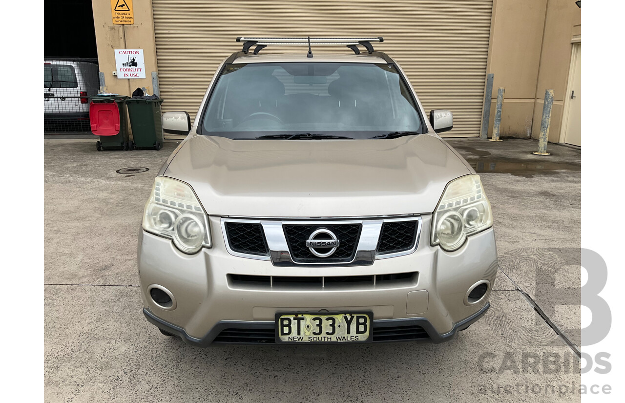 5/2012 Nissan X-Trail ST (FWD) T31 Series 5 4d Wagon Gold 2.0L