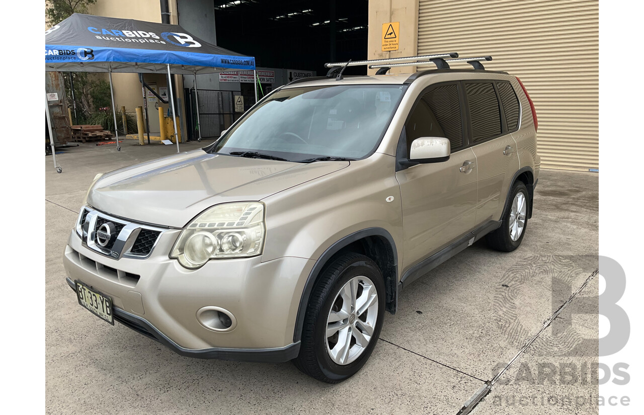 5/2012 Nissan X-Trail ST (FWD) T31 Series 5 4d Wagon Gold 2.0L