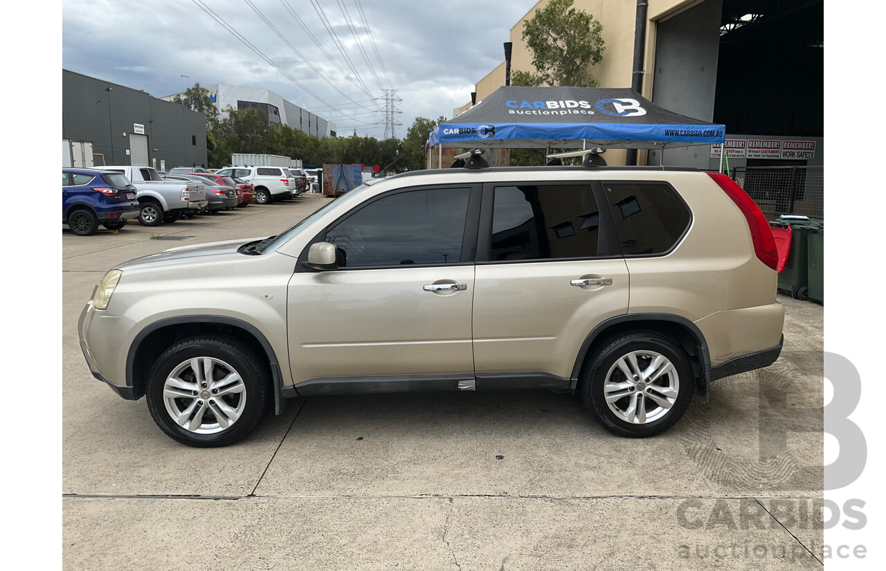 5/2012 Nissan X-Trail ST (FWD) T31 Series 5 4d Wagon Gold 2.0L
