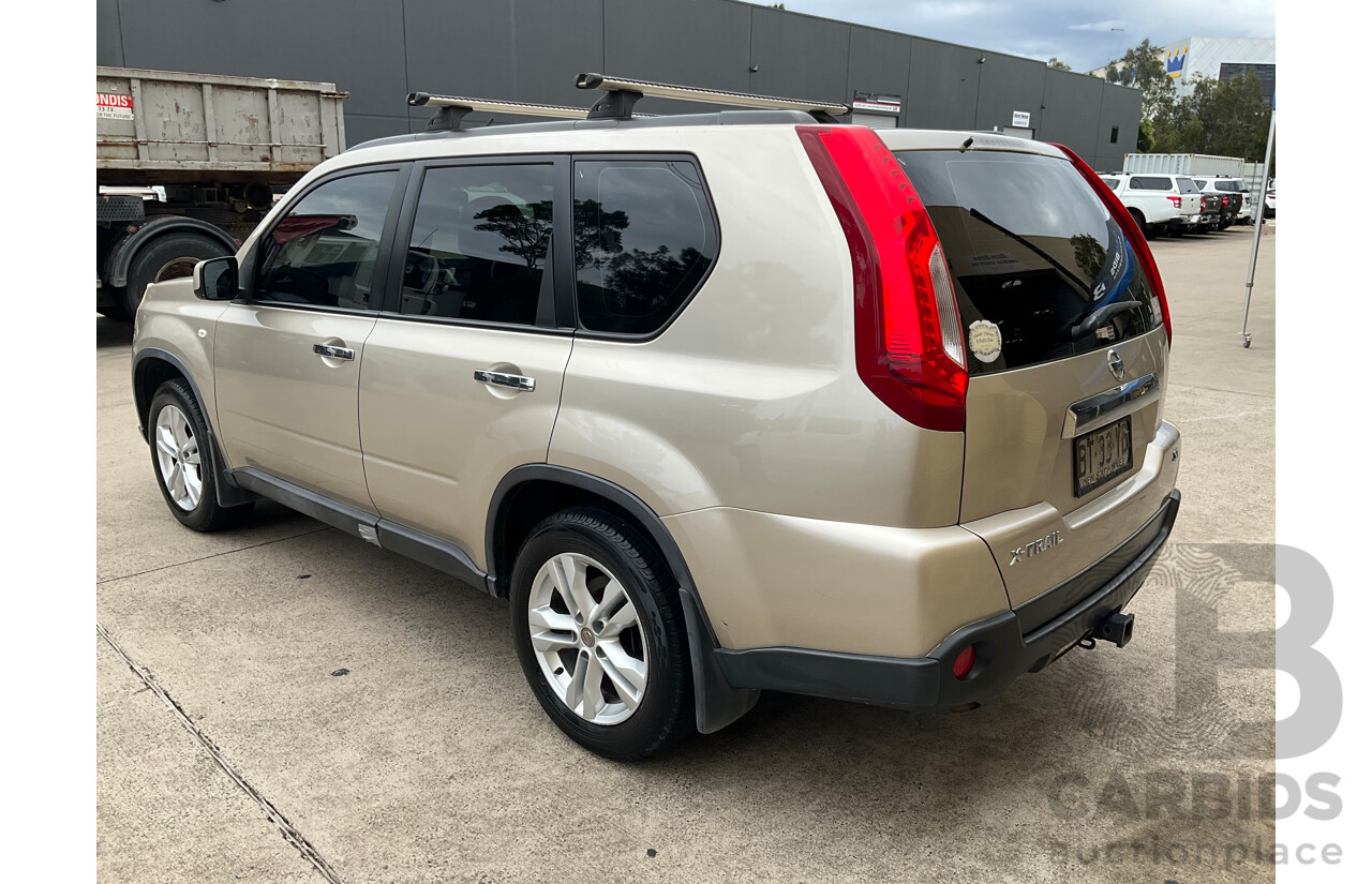 5/2012 Nissan X-Trail ST (FWD) T31 Series 5 4d Wagon Gold 2.0L
