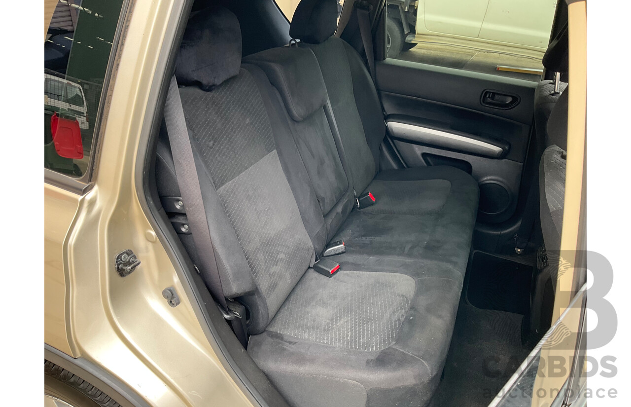 5/2012 Nissan X-Trail ST (FWD) T31 Series 5 4d Wagon Gold 2.0L