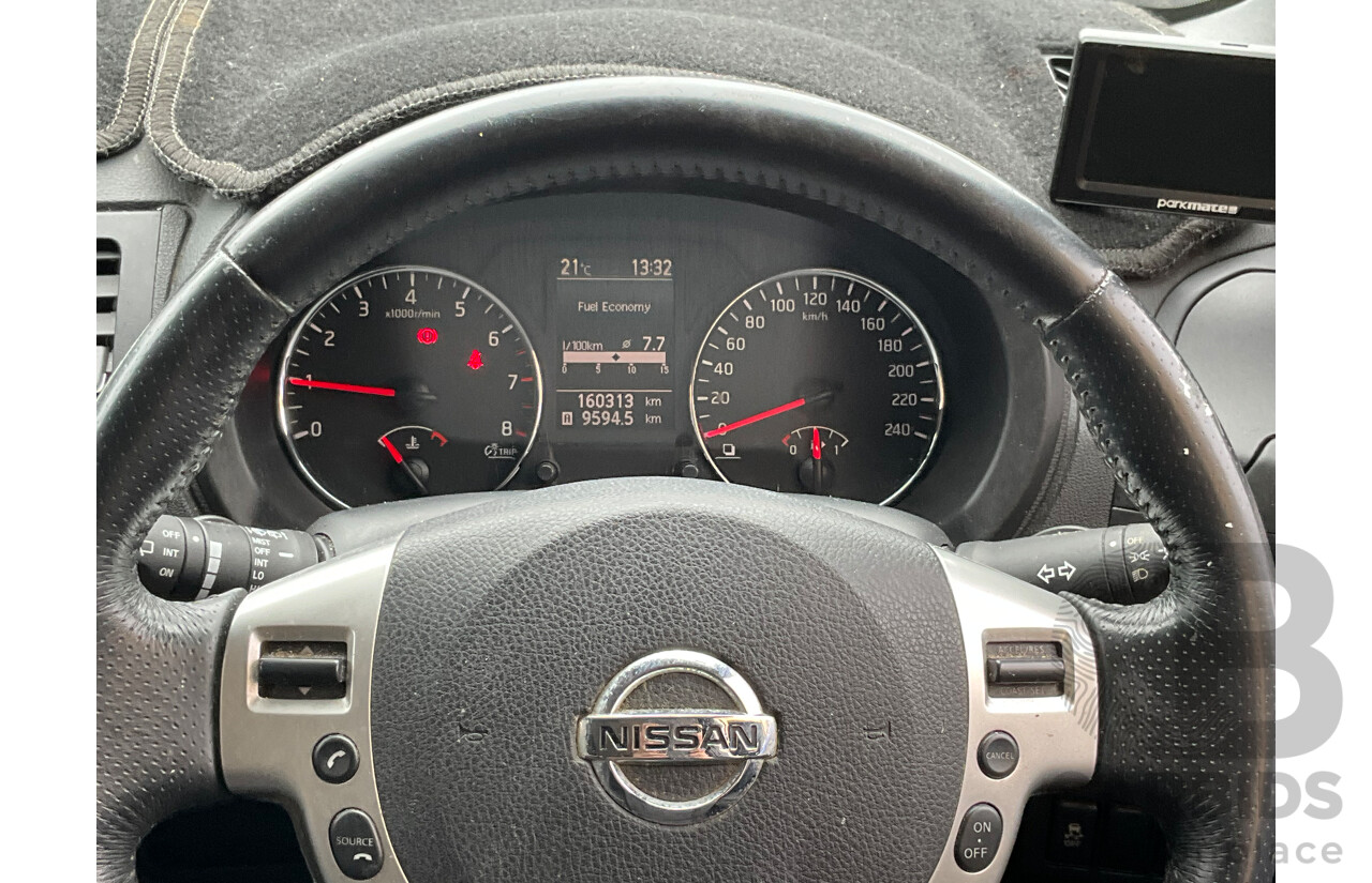 5/2012 Nissan X-Trail ST (FWD) T31 Series 5 4d Wagon Gold 2.0L