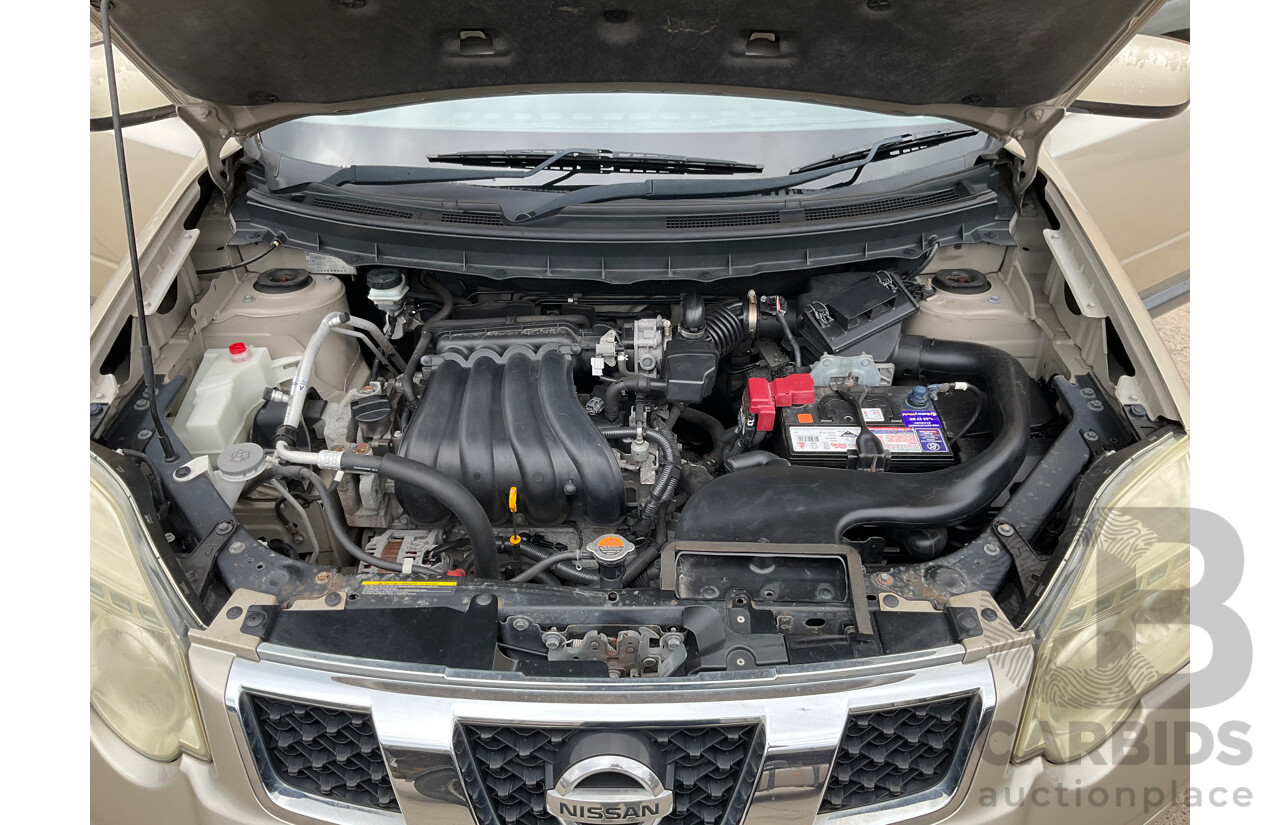 5/2012 Nissan X-Trail ST (FWD) T31 Series 5 4d Wagon Gold 2.0L