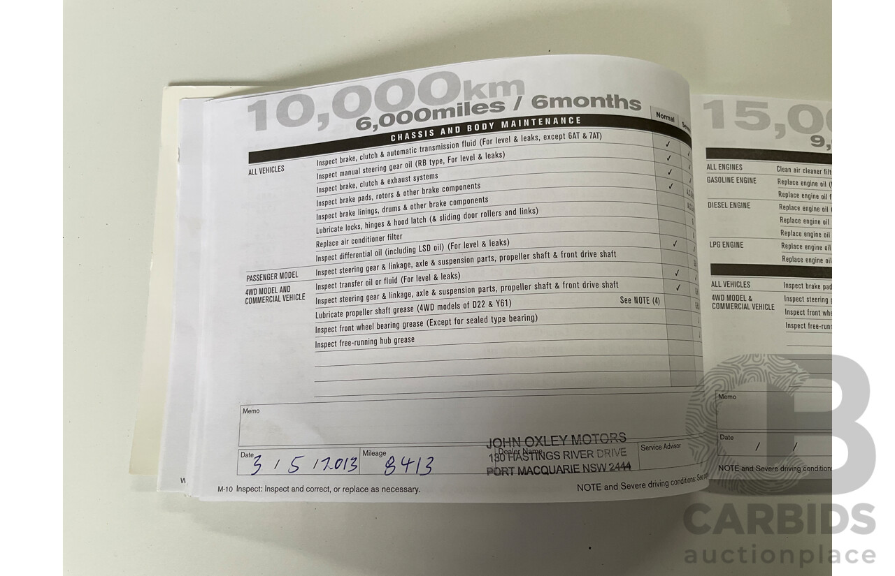 5/2012 Nissan X-Trail ST (FWD) T31 Series 5 4d Wagon Gold 2.0L