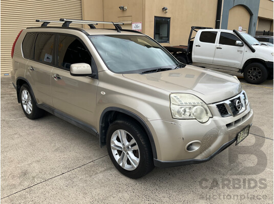 5/2012 Nissan X-Trail ST (FWD) T31 Series 5 4d Wagon Gold 2.0L