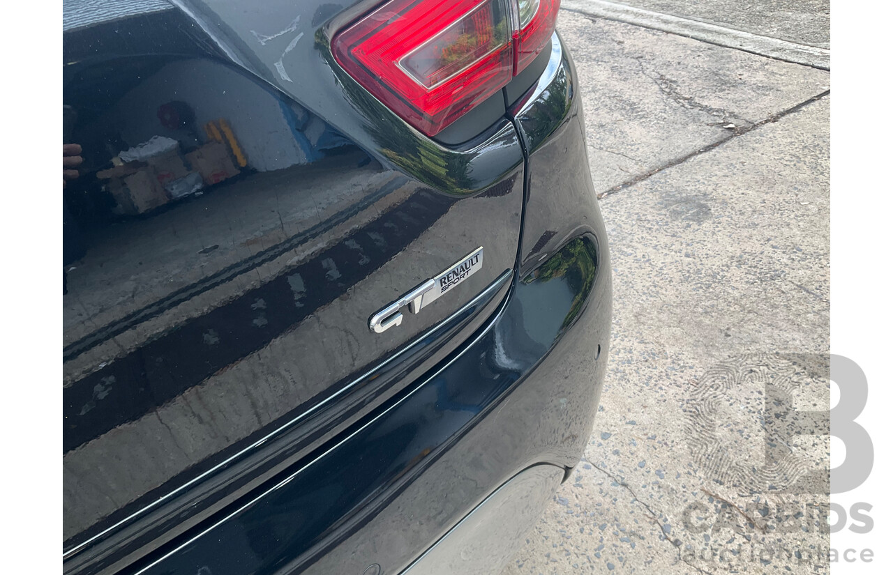 2/2015 Renault Clio GT X98 5d Hatchback Black 1.2L