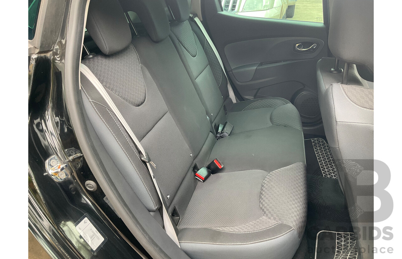 2/2015 Renault Clio GT X98 5d Hatchback Black 1.2L