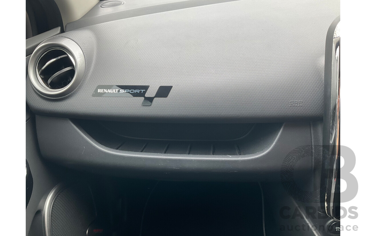 2/2015 Renault Clio GT X98 5d Hatchback Black 1.2L